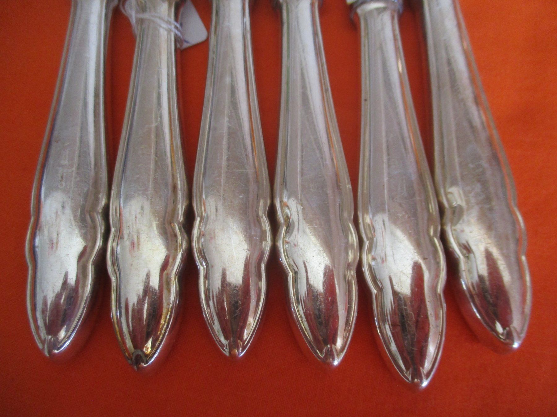 Messer: 6 Buttermesser versilbert – Gebraucht aus Birsfelden von alles-muss-raus 1