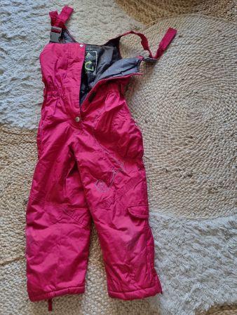 Pantalon de ski Peak Mountain rose, taille 5 ans comme neuf