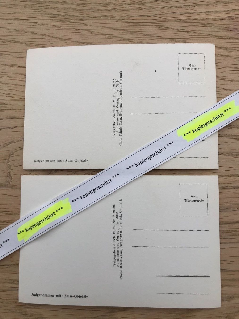 Cartoline postali: Zürsersee Seekopf Muggengrat AT – Nuovo (secondo la descrizione) da Hefenhofen venduto da Bierinder 1