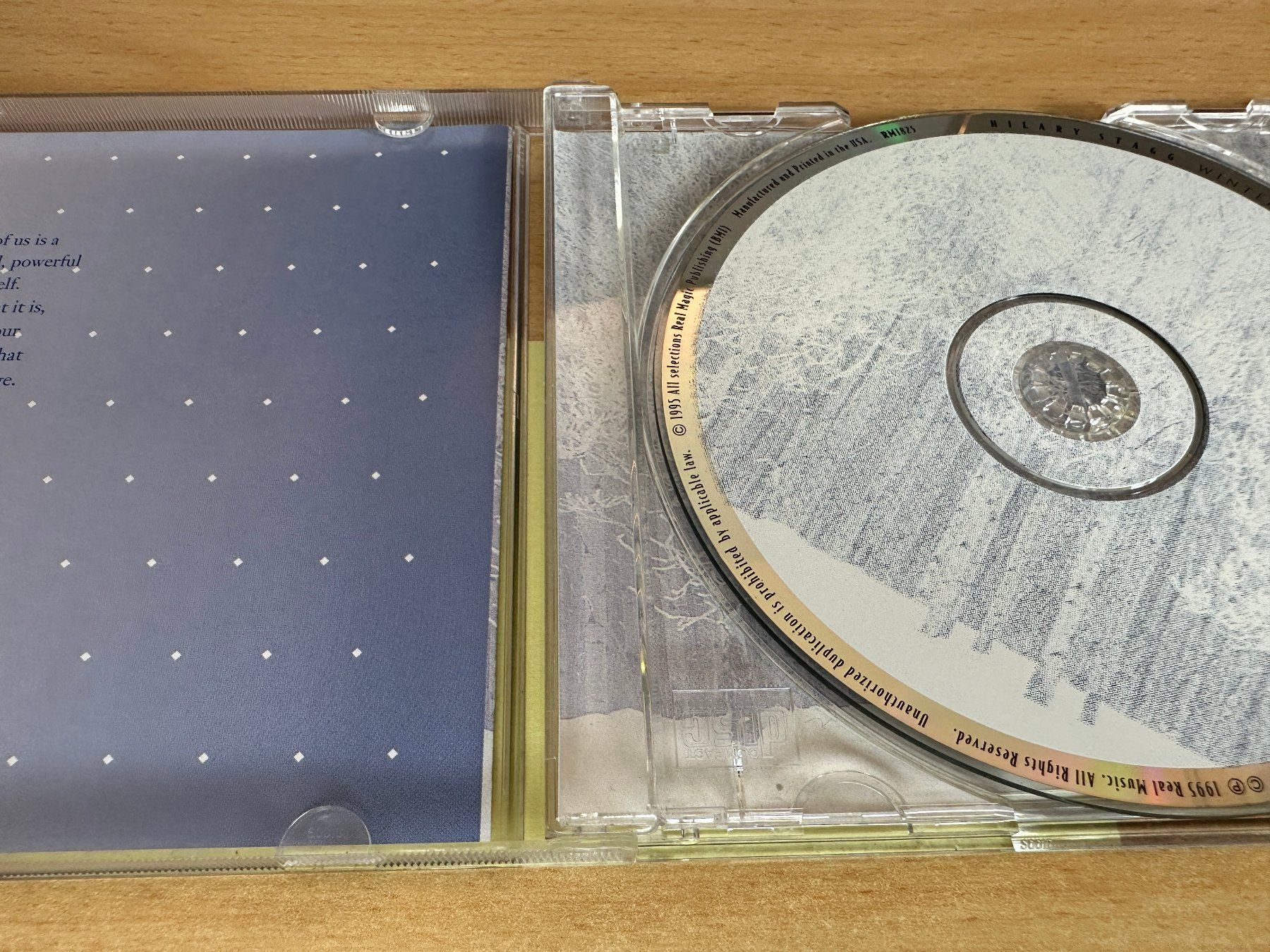 CD: Hilary Stagg – Winter Magic – Usato da Rikon im Tösstal venduto da Alpenmutz 2