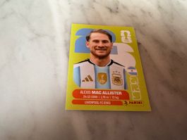 Panini Fussball WM 2026 Sticker Alexis Mac Allister ARG 9