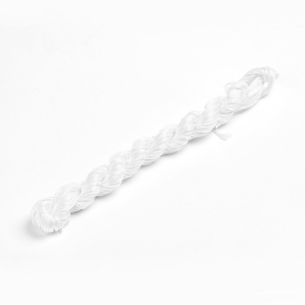 Corde: Nylonschnur 1mm Weiss 20m – Nuovo (secondo la descrizione) da Rüegsau venduto da Tausendfreund