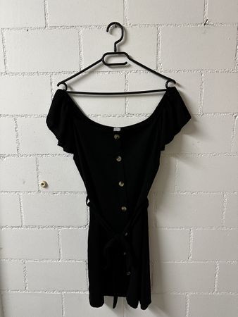 Schwarzes Kleid von Zebra, Gr. M