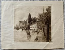Radierung Josef Meier