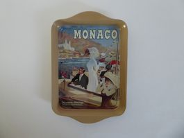 Blech Tablett Monaco, gebraucht