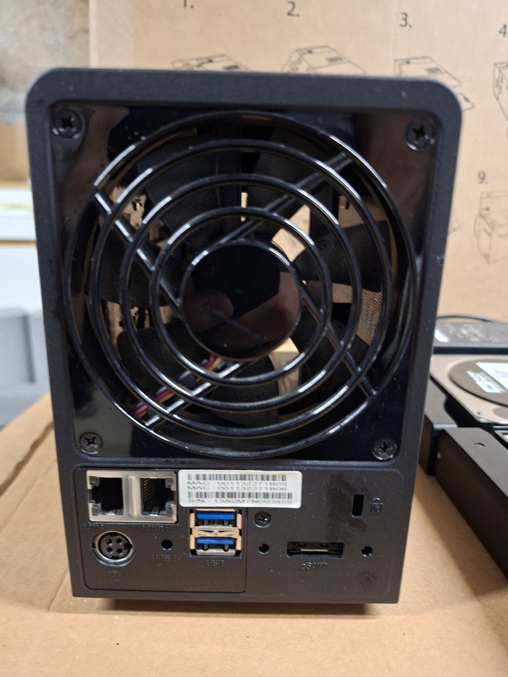 Synology Dischi rigidi: Synology DS214+ NAS – Usato da Willisau venduto da mwi-dev 1