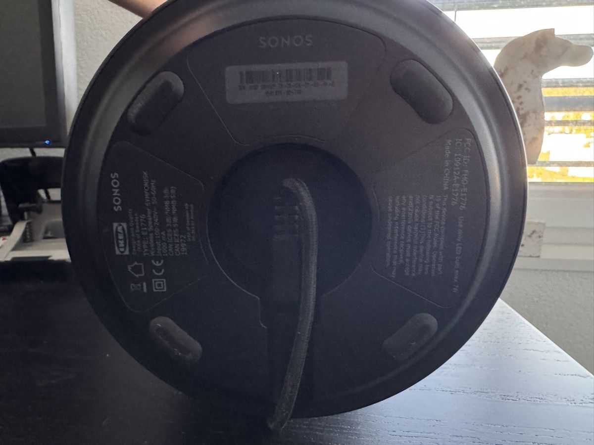 Ikea Casse acustiche: IKEA Symfonisk Tischlampe Gen. 1 – Usato da Wil SG venduto da flo_svr7 2