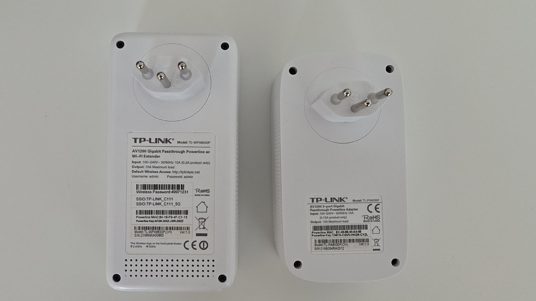 TP-Link Unità & Adattatore: TP-Link Powerline Adapter 1200Mbps 2 Stk., 3fach LAN – Usato da Kloten venduto da Mfilu 1
