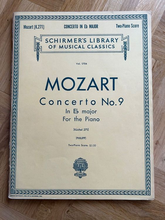MOZART Concerto No. 9 in EsDur Kaufen auf Ricardo