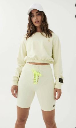 PE Nation cropped sweatshirt size XS