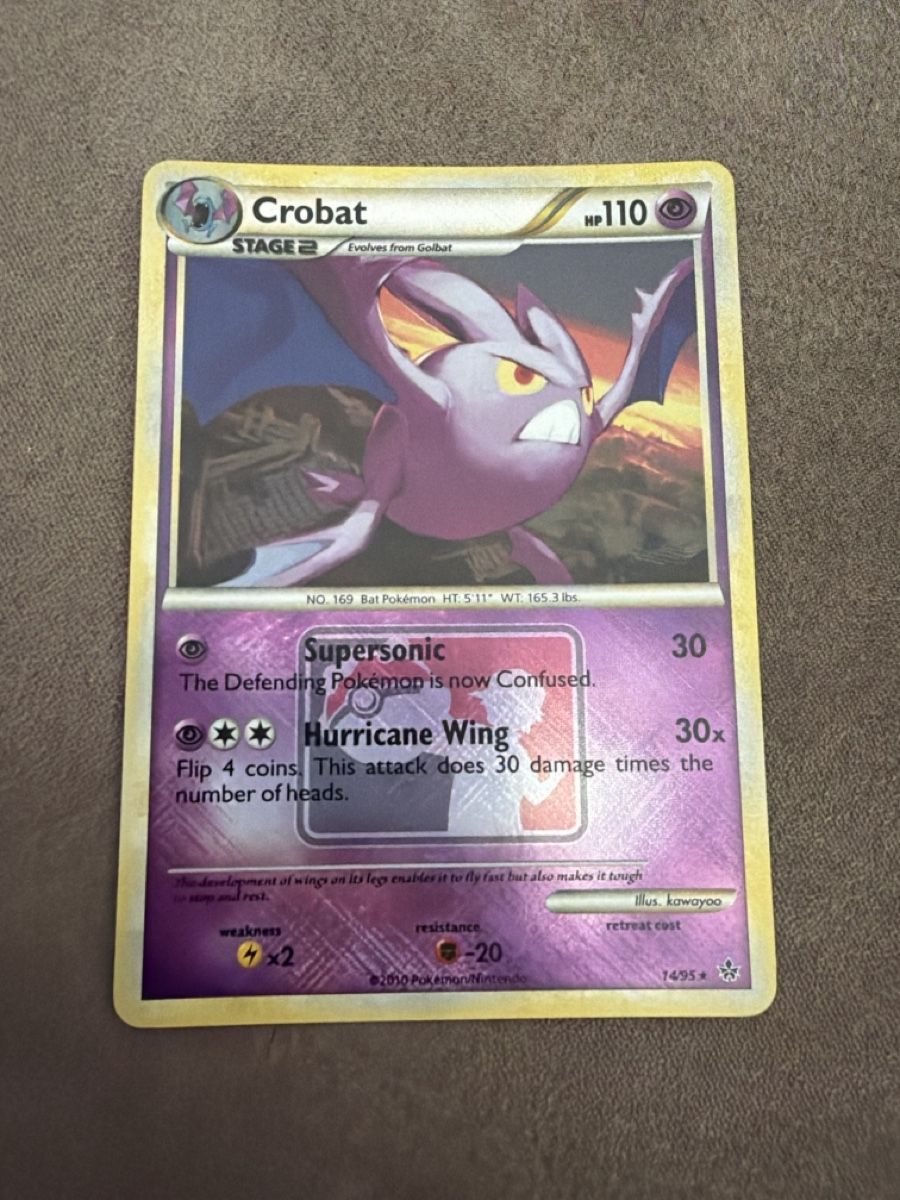 Pokémon Carte collezionabili: Pokemon Crobat league promo – Usato da Massagno venduto da pokecoach