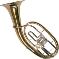 Karl Glaser Tenorhorn, mit Koffer und ZBH