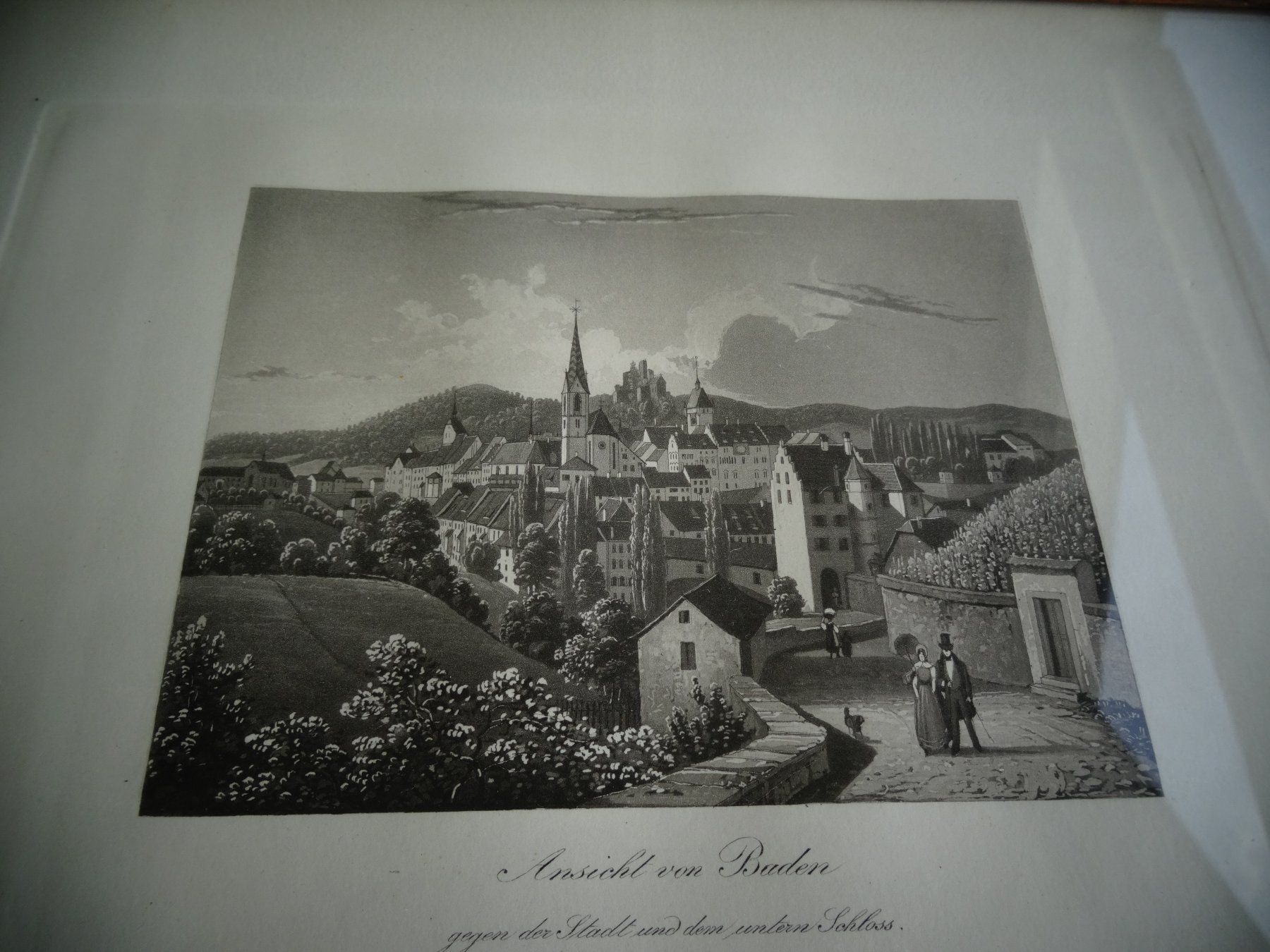 Posters & Illustrations: Bild ansicht Baden 1938 – D'occasion à Neerach par jenny062 2