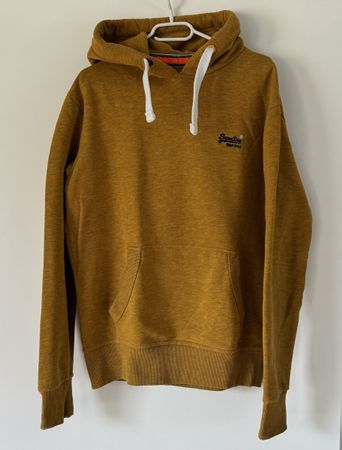Superdry Hoodie, Grösse M, Goldgelb, Top Zustand!