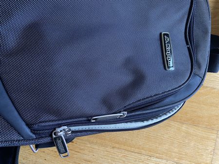 Rucksack Kappa schwarz mit Innenfächern guter Zustand