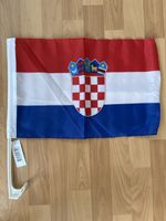 Kroatien Fahne Auto/Garten – Sommer Deko neu! 🇭🇷