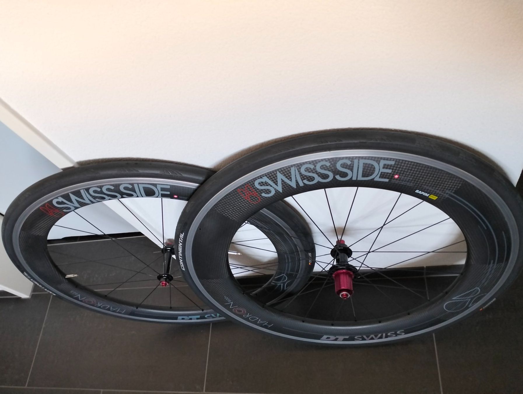 Swiss Pezzi di ricambio: SWISS SIDE HADRON Laufradsatz 625/800 – Usato da Uster venduto da KarlZH 3