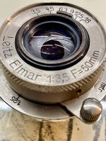 Leitz Elmar Objektiv 1:3,5 F=50mm gebrauchter Zustand