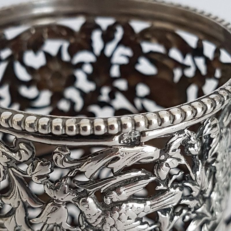 Zuccheriere: Antike Senfbehälter Silber mit Deckel 1928 – Usato da Kaltbrunn venduto da Lexus3 4