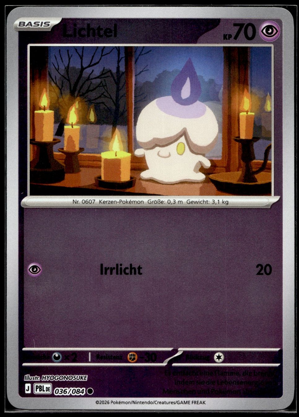 Pokémon Carte collezionabili: Lichtel (PBL DE 036/084) - Reverse Holo – Usato da Affoltern am Albis venduto da Chiesa_5