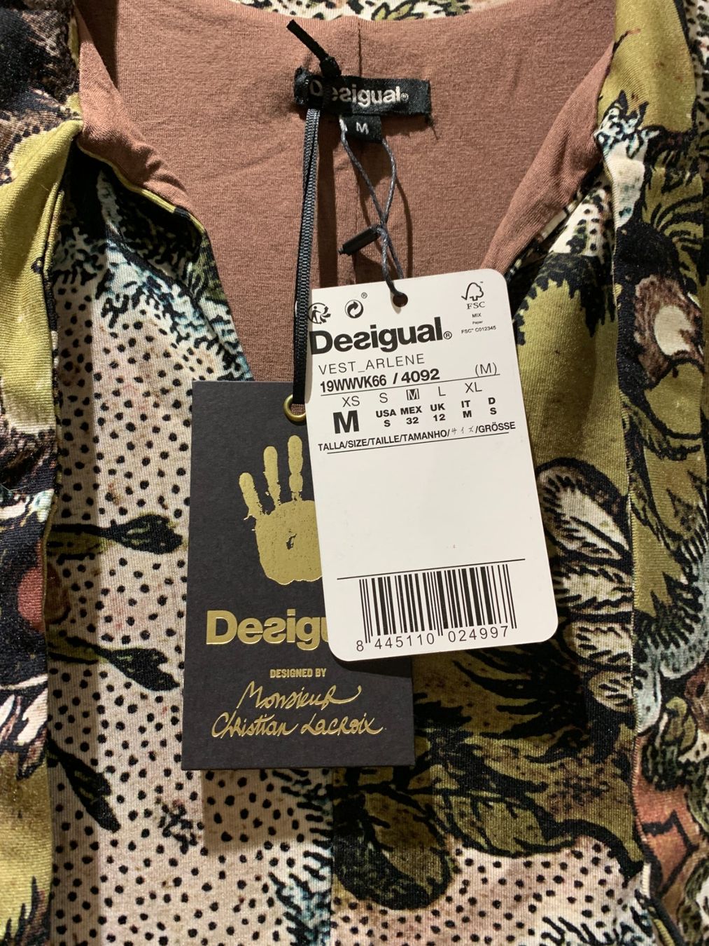 Desigual Vestiti: Desigual Kleid Gr. M - Neu mit Etikett – Nuovo e nell'imballaggio originale da Rengg venduto da kindle02 2
