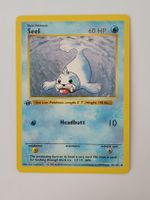 💧 Pokémon Base Set – 1st Edition Shadowless Seel – English 