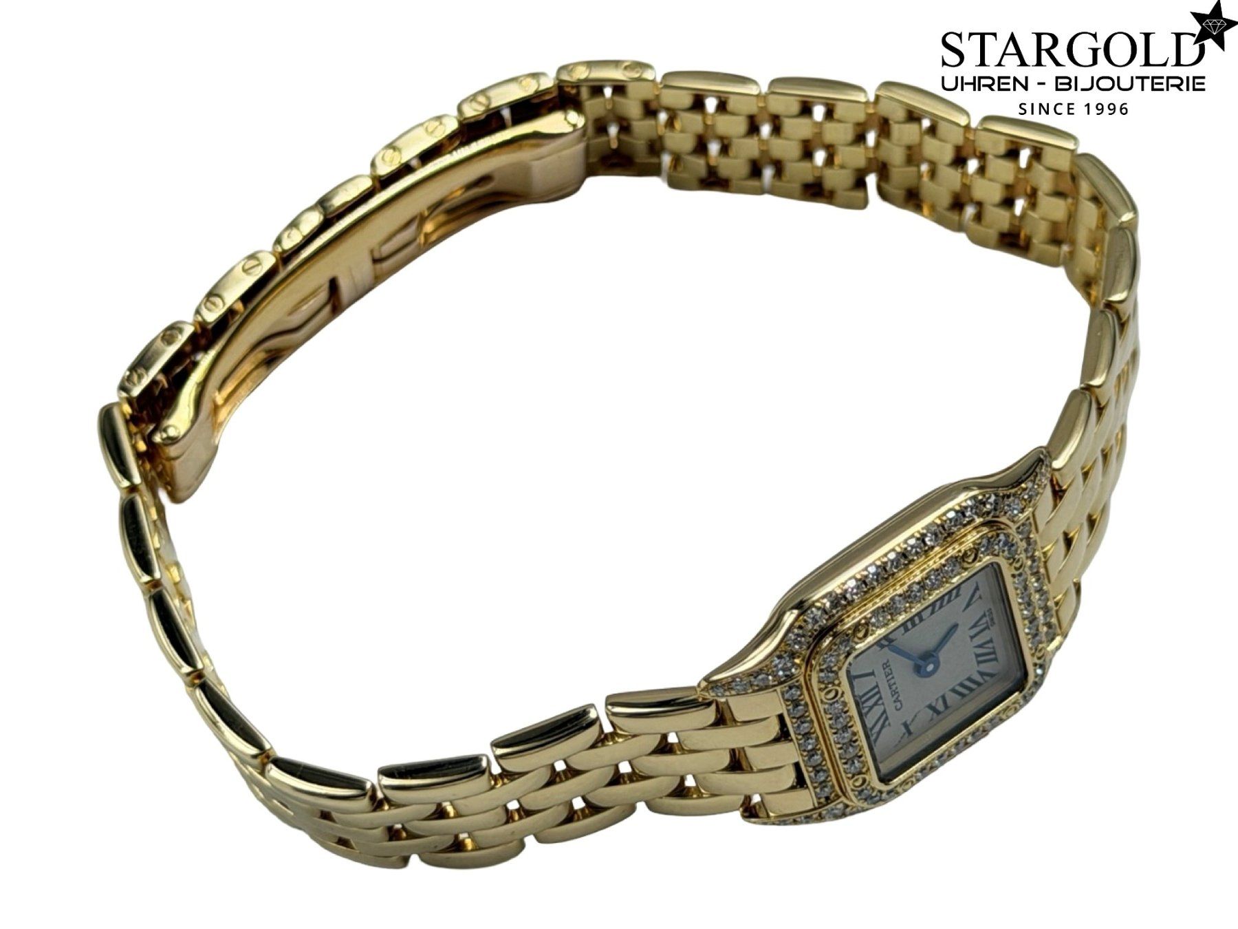 Cartier Orologi: Cartier Panthère Mini mit Diamanten - WF314 – Usato da Zürich venduto da Stargold-Uhren 4