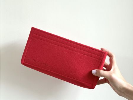 Organizer in rot für Large Classic Flap Bag Sac Tasche