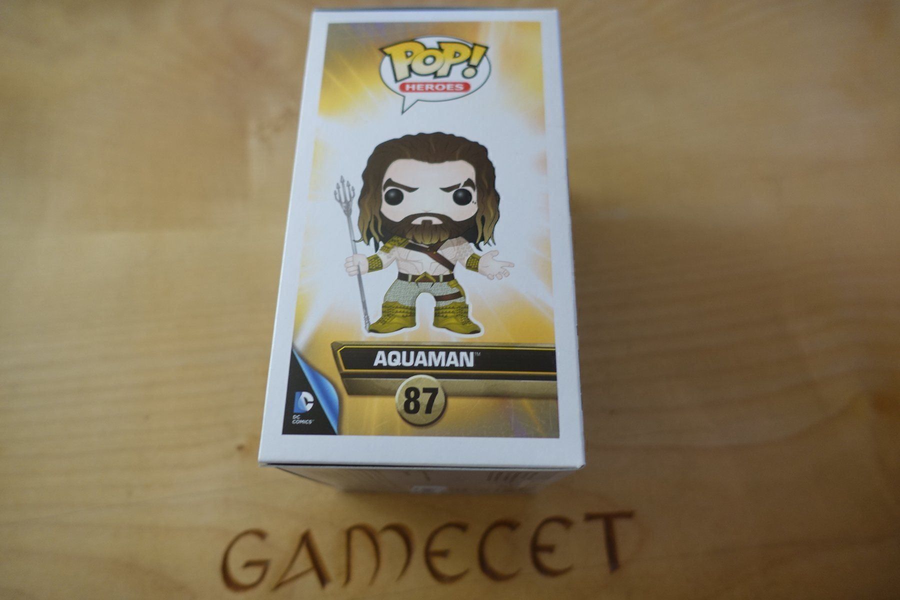 Marvel Statuette: Aquaman - Batman vs. Superman POP Heroes – Nuovo e nell'imballaggio originale da Steinach venduto da Gamecet 3