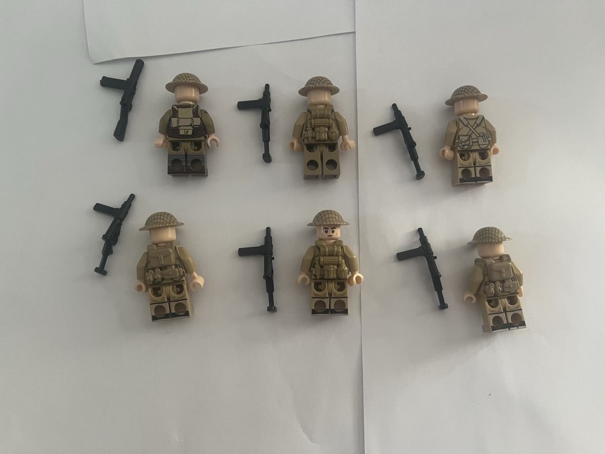 Figuren: Lego Custom ww2 Britischer Soldatentrupp  – Neu (gemäss Beschreibung) aus St. Margarethen TG von nic_n9n5 1