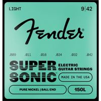 Saiten Cordes E-Gitarre Guitar – #9 ORIGINAL Fender 150L (6)