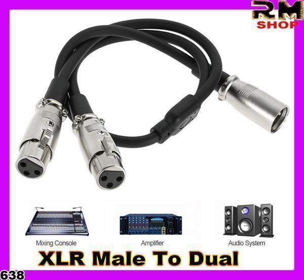 Cavi: XLR Stecker auf Dual XLR Female – Nuovo e nell'imballaggio originale da Unterägeri venduto da RmOnline
