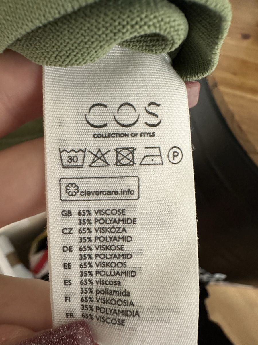 Top: COS Pullover mit Volantärmeln, Grösse S (entspricht M) – Nuovo (secondo la descrizione) da Glattbrugg venduto da SMusic98 3