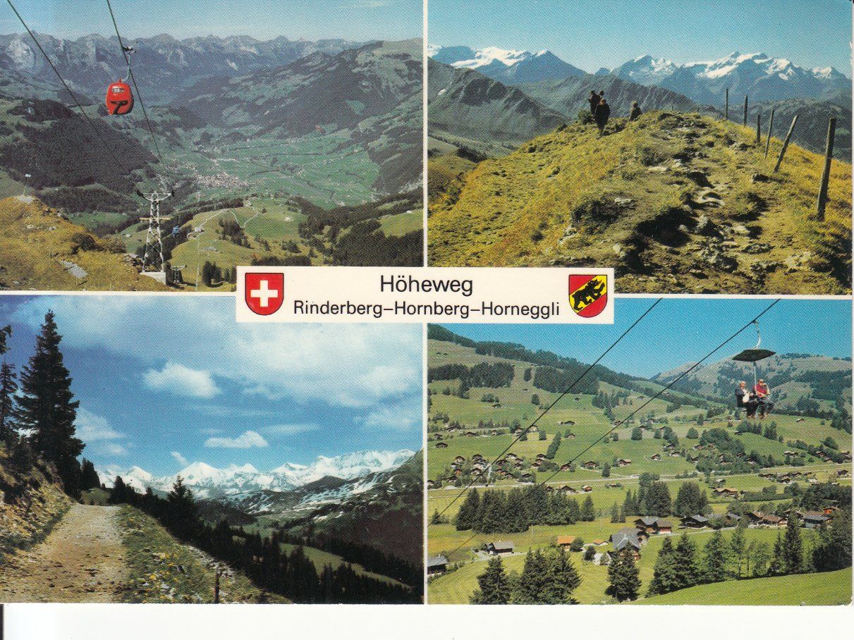 Cartoline postali: Rinderberg Höheweg ca. 1970 – Usato da Bürglen TG venduto da StampGraf