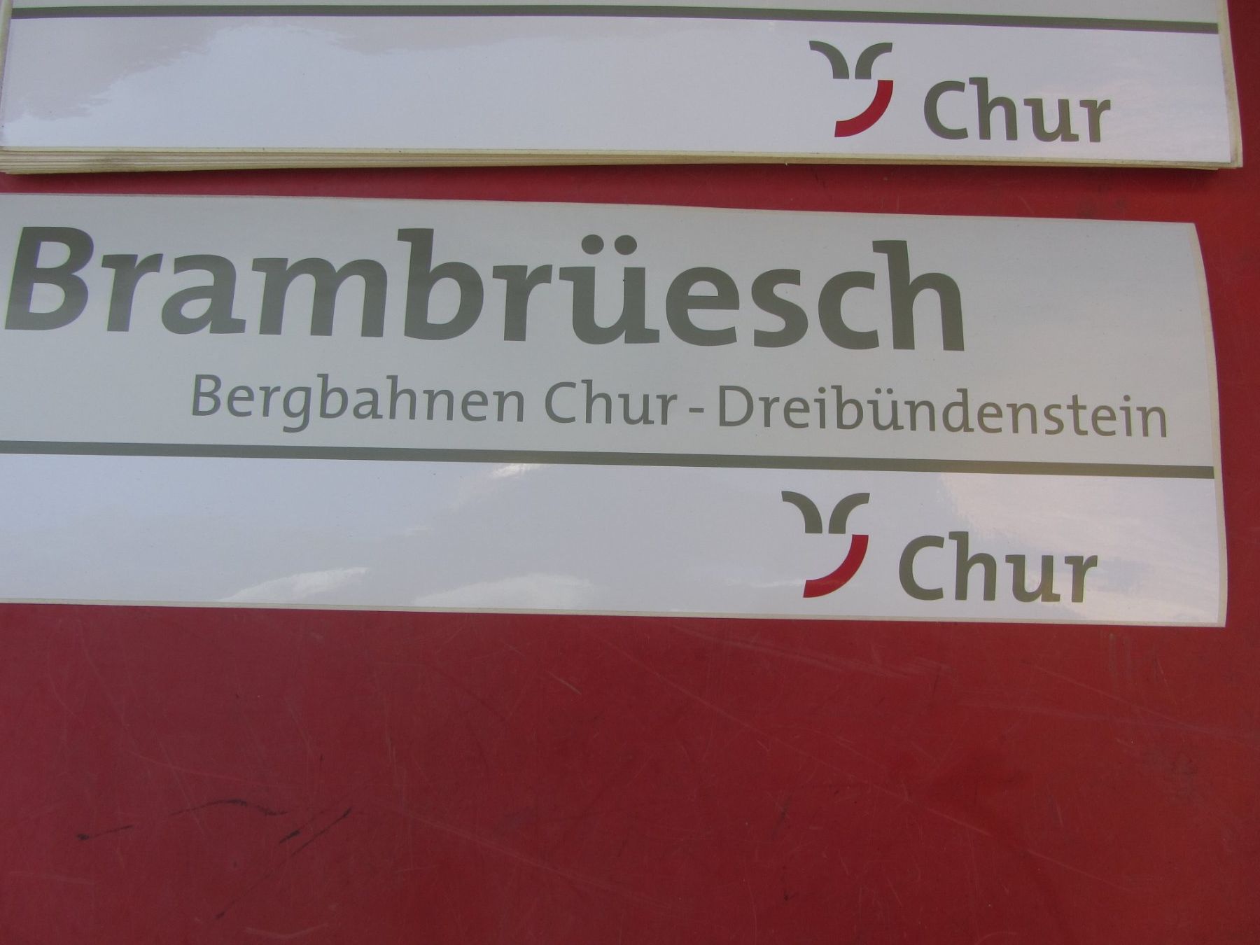 Sticker: 35 x Brambrüesch Bergbahnen Sticker – Usato da Wolfhalden venduto da Quiria68 1
