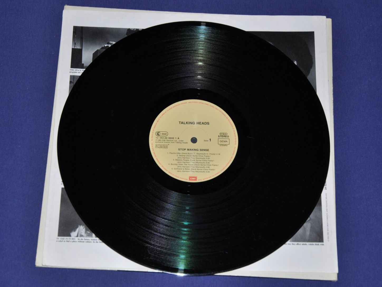 Schallplatten: LP Talking Heads - Stop Making Sense – Gebraucht aus Boll von Theodora15 4