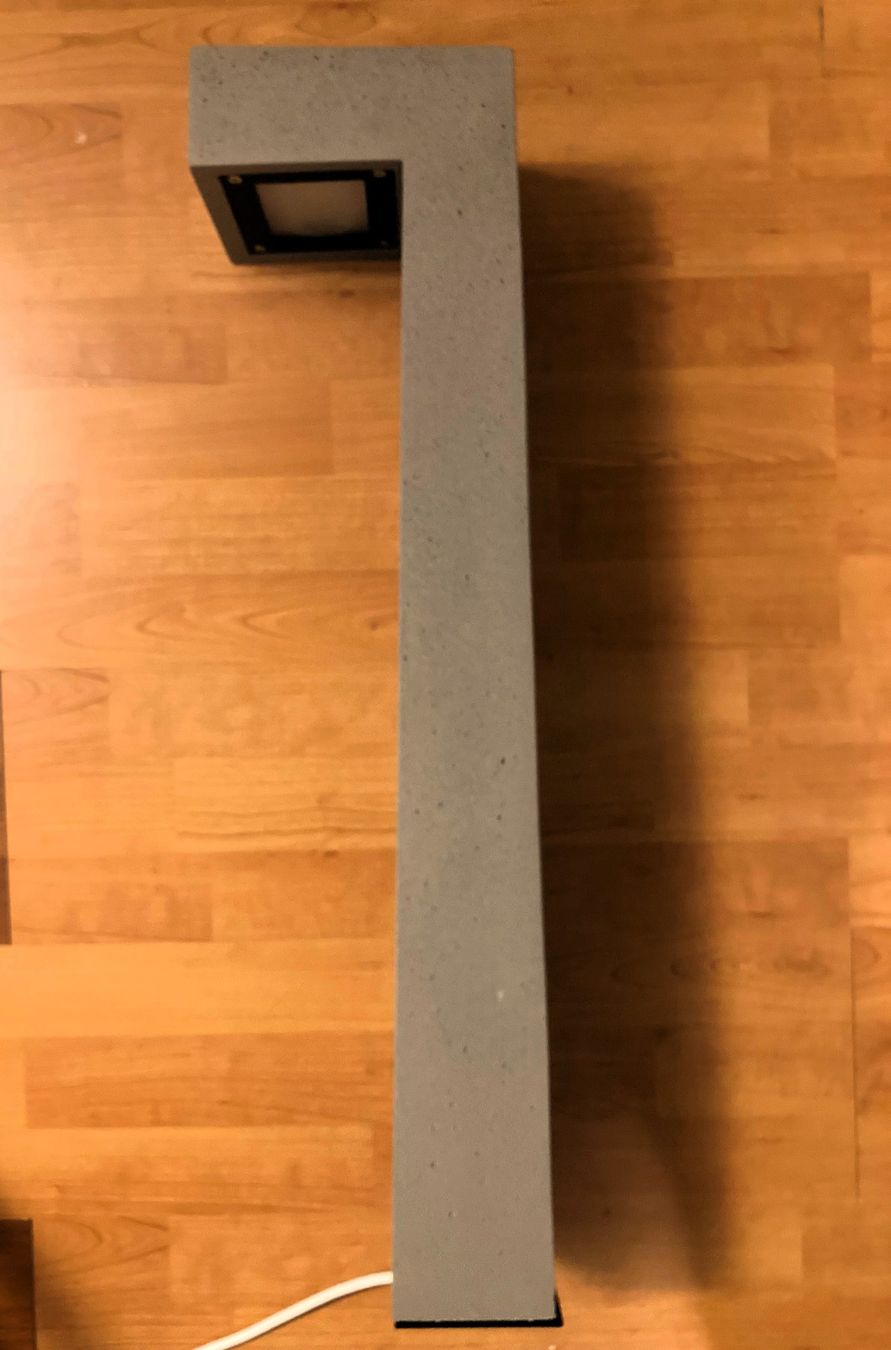 Lampade: Simenti LED Pollerleuchte aus Beton – Usato da Ermenswil venduto da Lights24