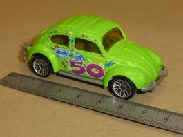 Matchbox Auto VW Käfer 1962 grün Massstab 1:58
