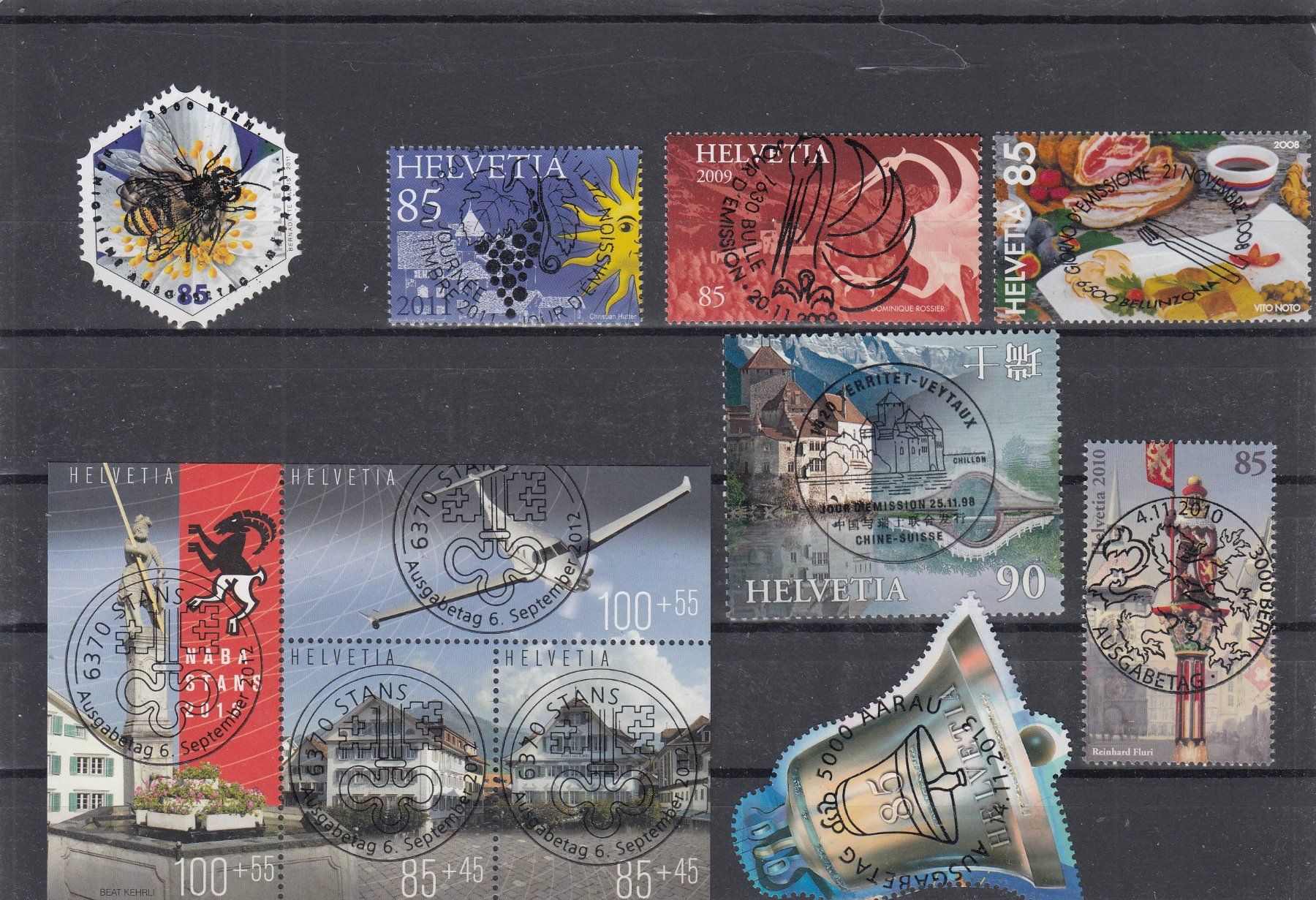 Tutti i francobolli: 47 diverse CH-Marken mit FD-Vollstempel – Usato da Spreitenbach venduto da Lienbi01 3