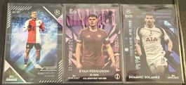 3x Topps Knockout UCC Lot Numbered 