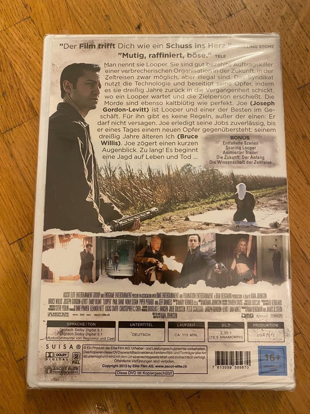 Tutti i DVDs: Looper DVD zu verkaufen – Nuovo e nell'imballaggio originale da Zürich venduto da Gobble 1