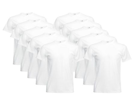 Fruit of the Loom weiss Gr. XL 10 Pack