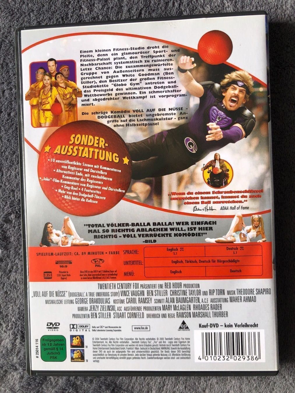 Tutti i DVDs: DVD Voll auf die Nüsse – Usato da Regensdorf venduto da scheissspiel 1