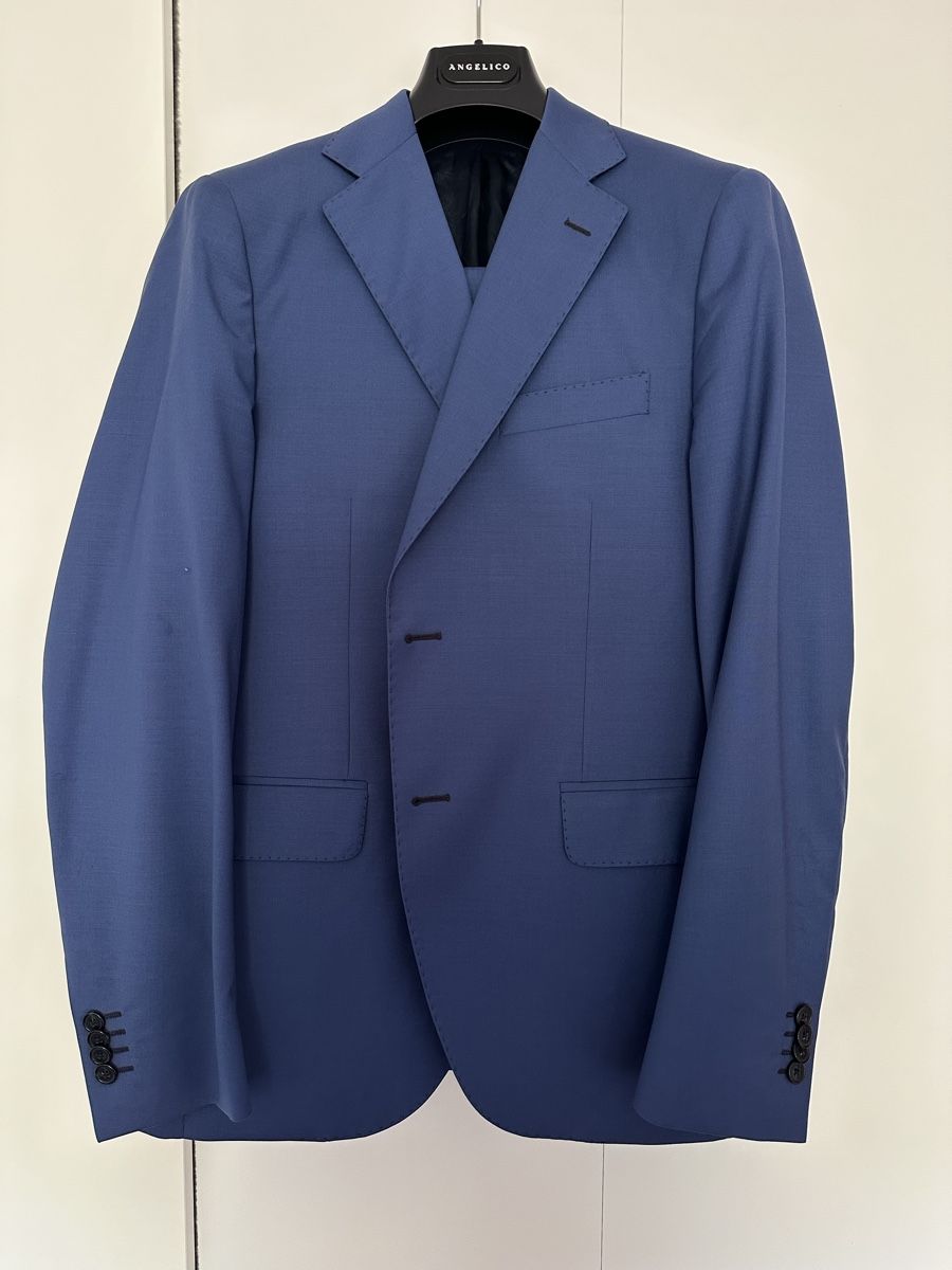 Anzüge: Angelico wool suit blue color – Gebraucht aus Luins von vvs_7kqr