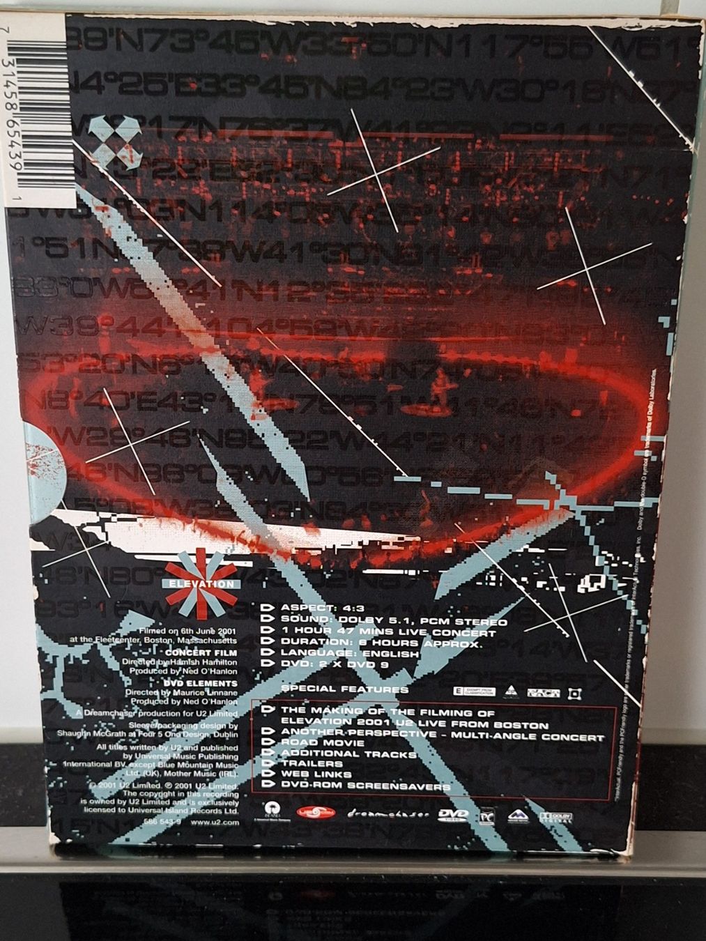 Tutti i DVDs: DVD 2001 U2: Live from Boston – Usato da Wettingen venduto da Liam2003 1