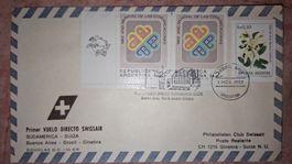 Swissair Buenos Aires - Brasil - Ginebra 