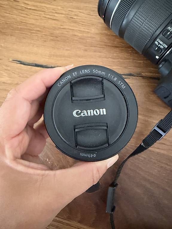 Canon Kamera: Canon EOS 750D mit Canon 50mm Objektiv – Gebraucht aus Gockhausen von nin_lz89 1