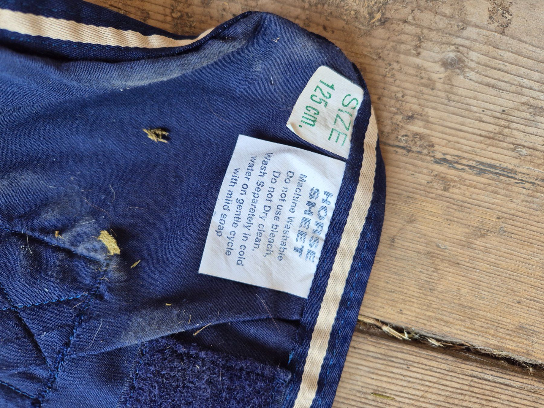 Coperte: Loesdau Regendecke mit Halsteil 125 – Usato da Meggen venduto da Orrinka20 1
