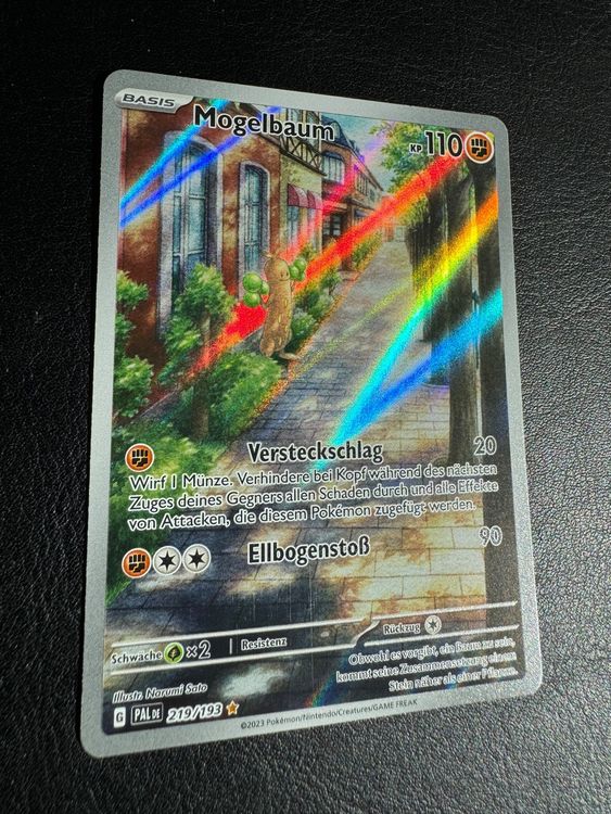 Pokemonkarte Mogelbaum 219 193 Kaufen Auf Ricardo