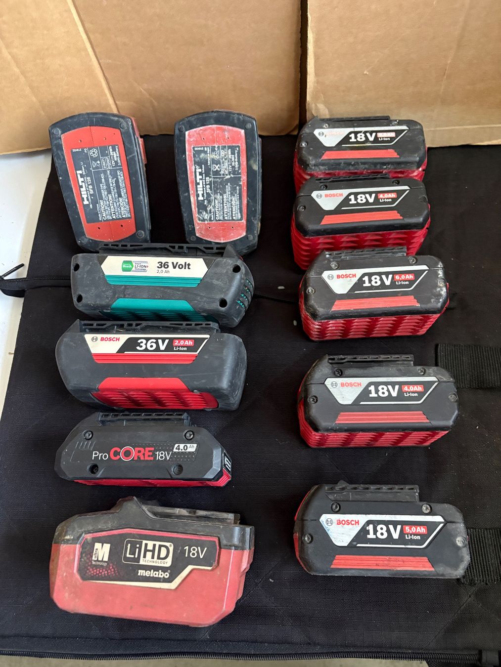Bosch Accus & piles: 11x Verscheiden Batterie – Défectueux à Lausen par sen_jm7c